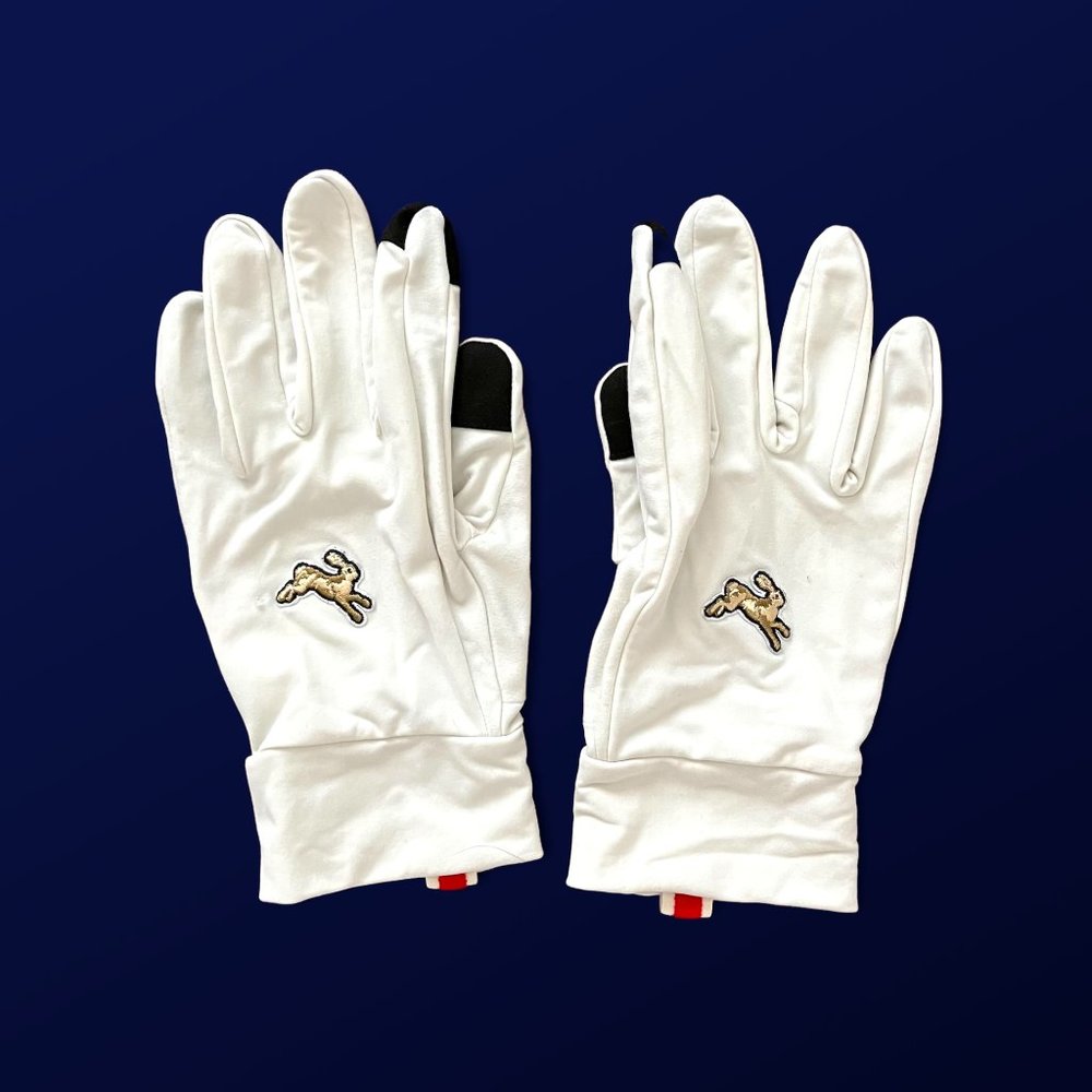 Tracksmith Inverno Gloves - Ivory - L
